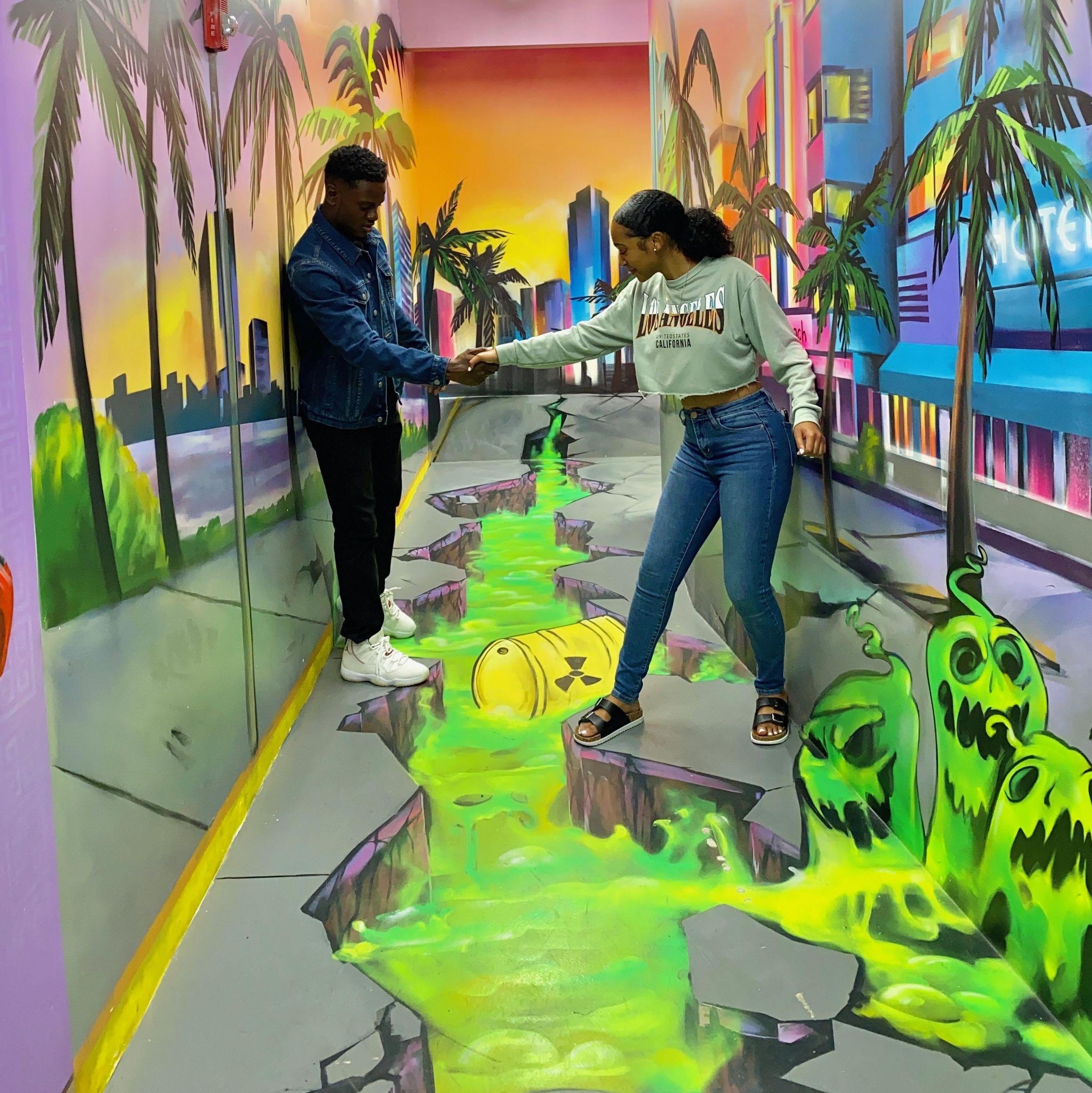 Our Second Date At Museum of Illusions 8.1.2020