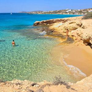 Beach day in Greece