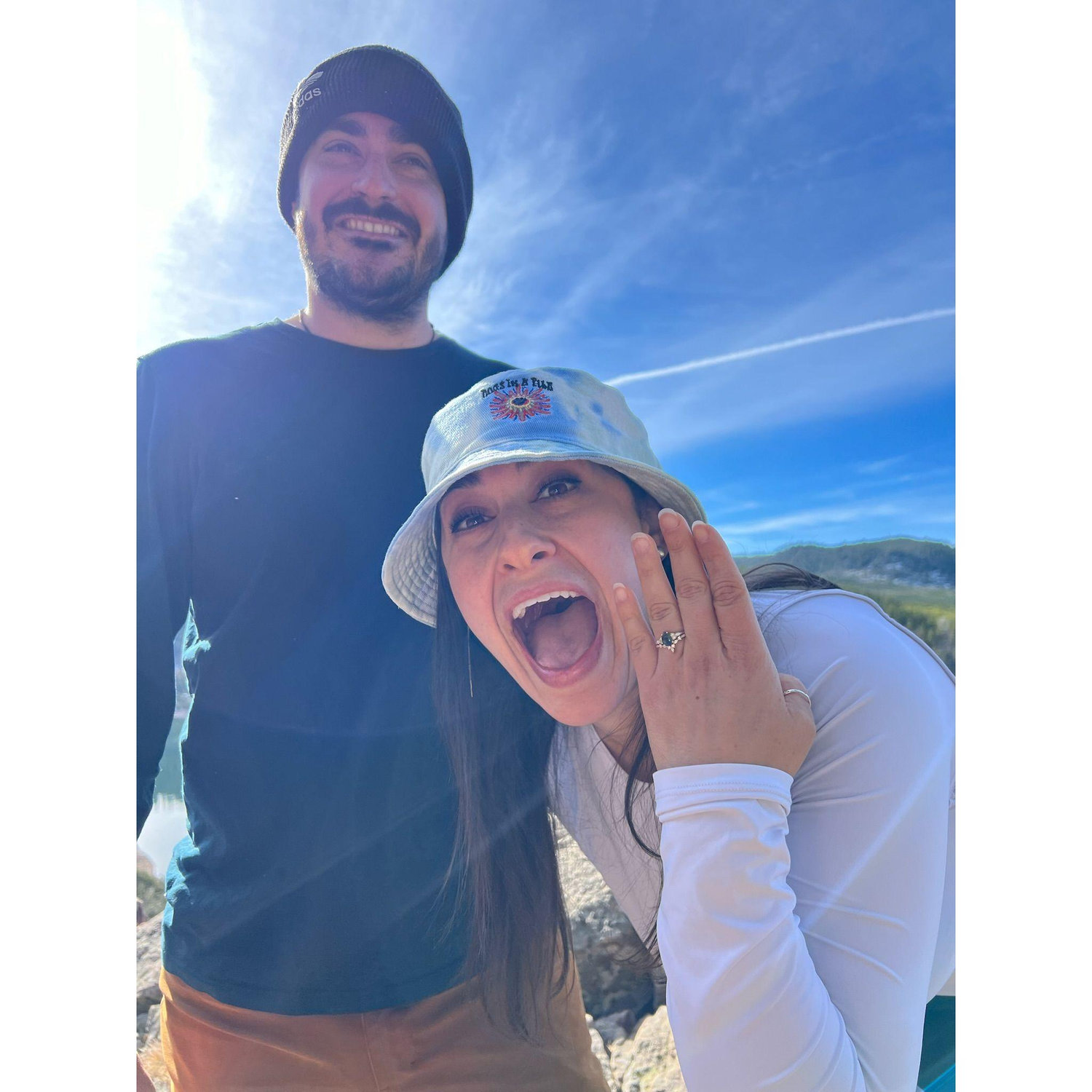 We're engaged!