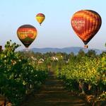 Hot air balloon rides