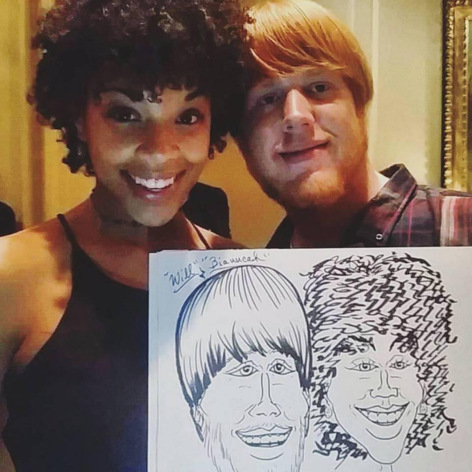 Our first Caricature!