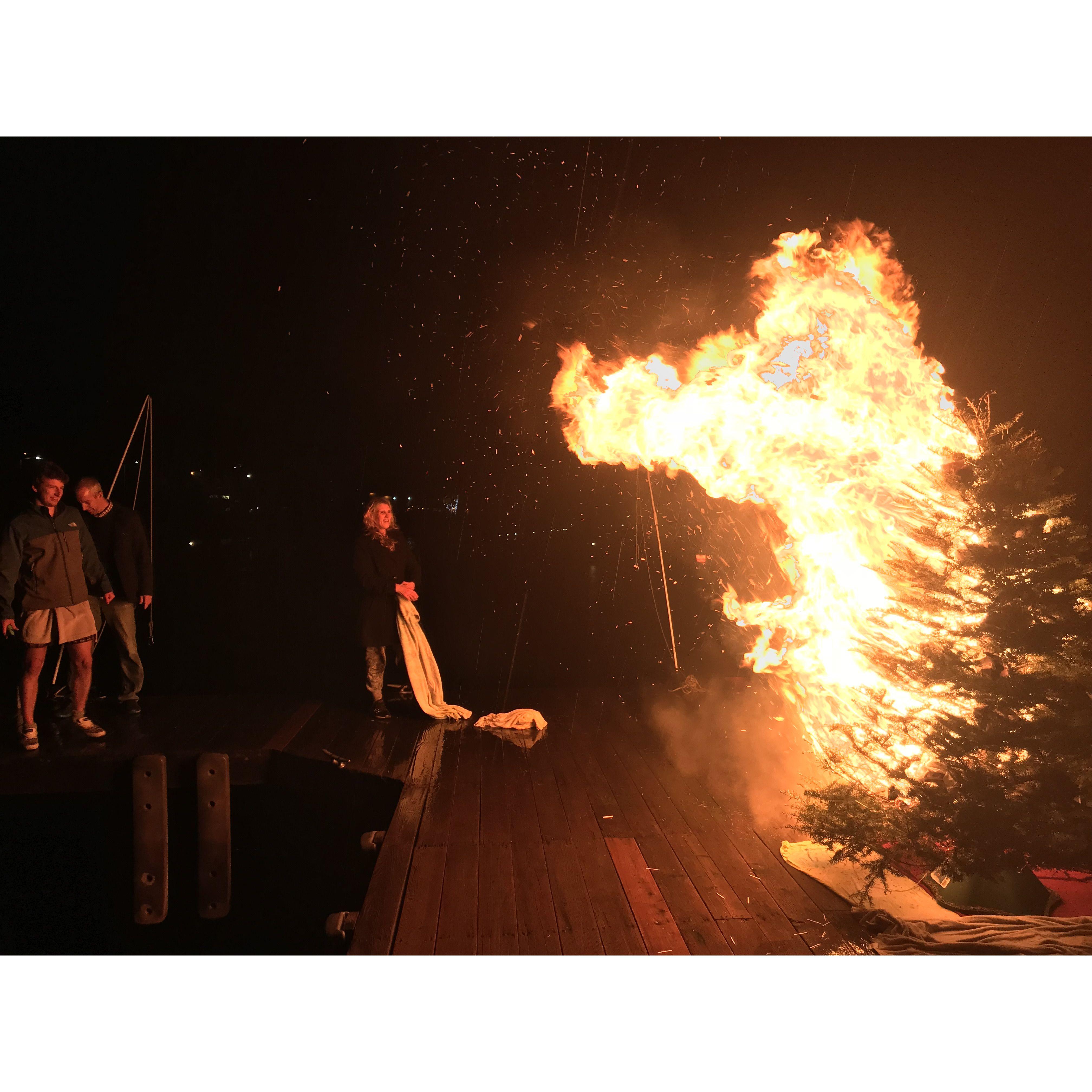 great first christmas with the pages, salisburys, and page-salisburys