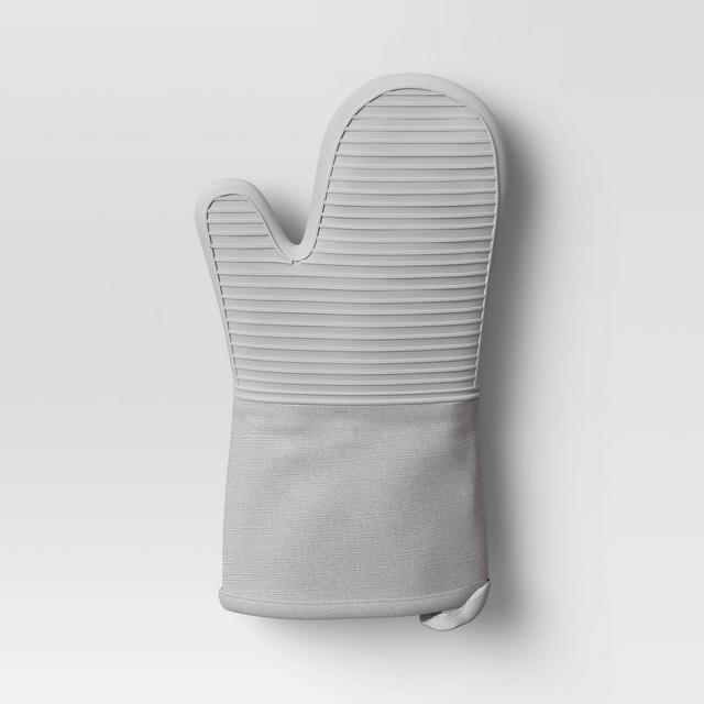 Cotton Oven Mitt Gray - Made By Design™