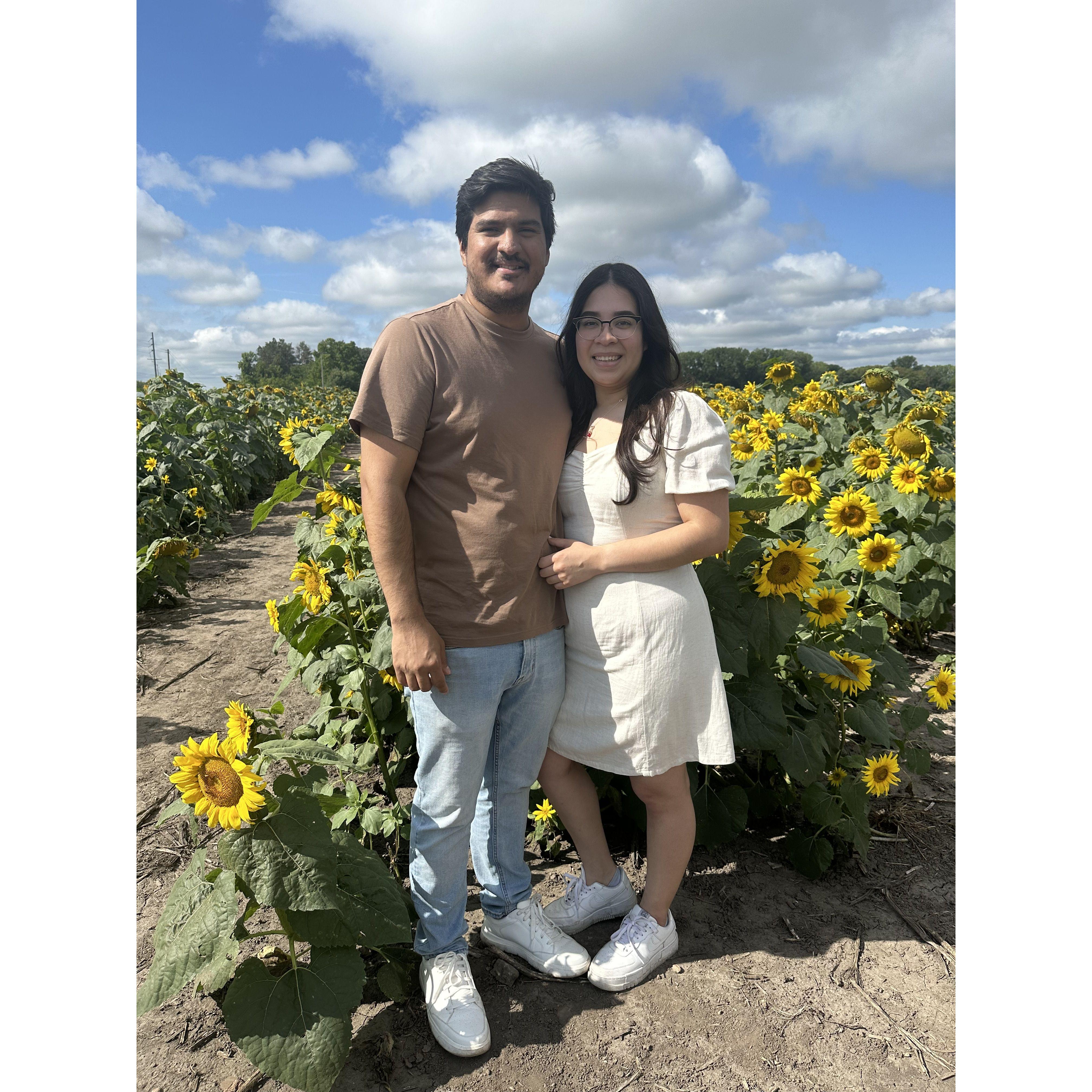 That one time we were invited to a sunflower field and somehow ended up in a field in the middle of nowhere! Good times :)
circa 2023