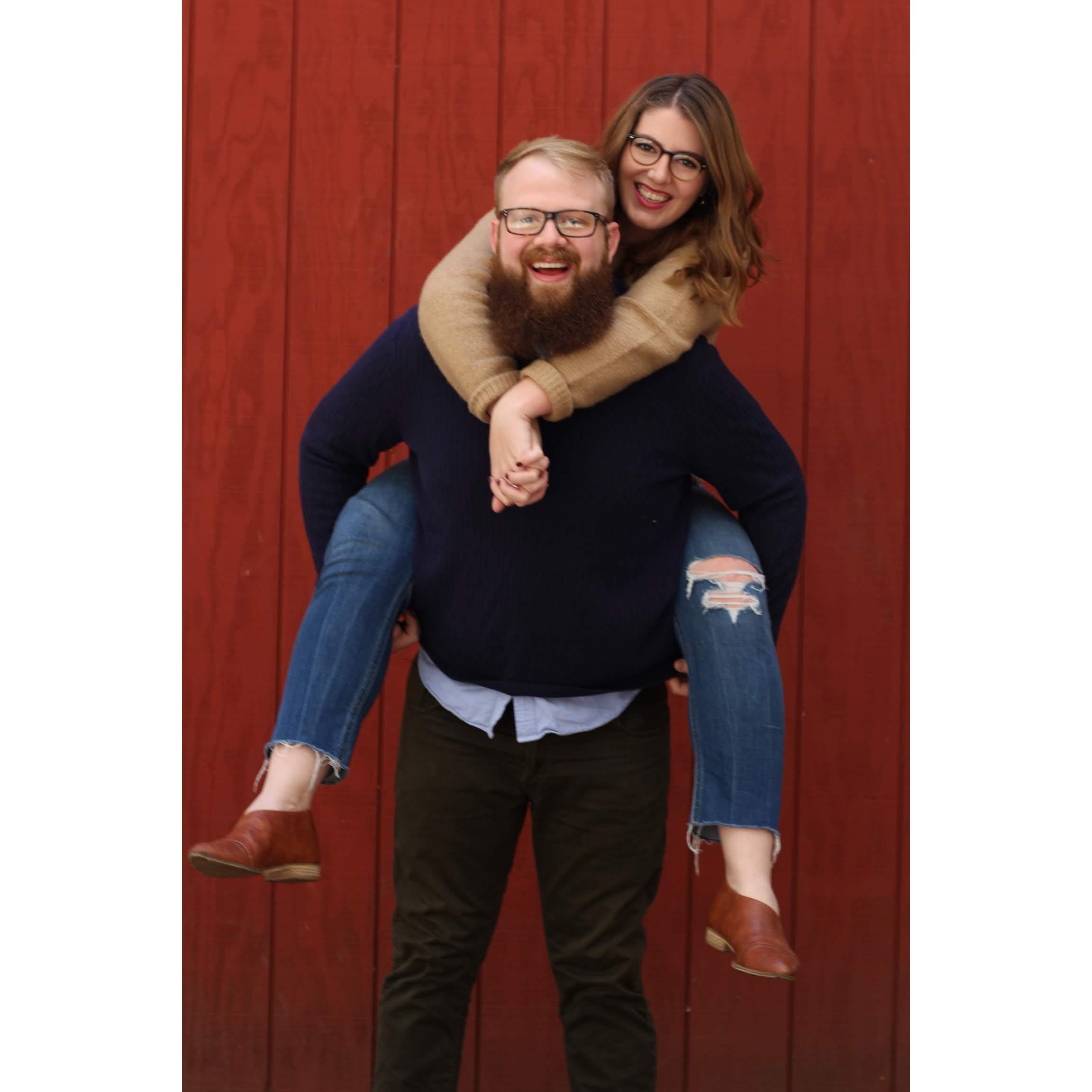 Won an Instagram giveaway for a photoshoot! Thanks Diego for capturing us in the first year together!