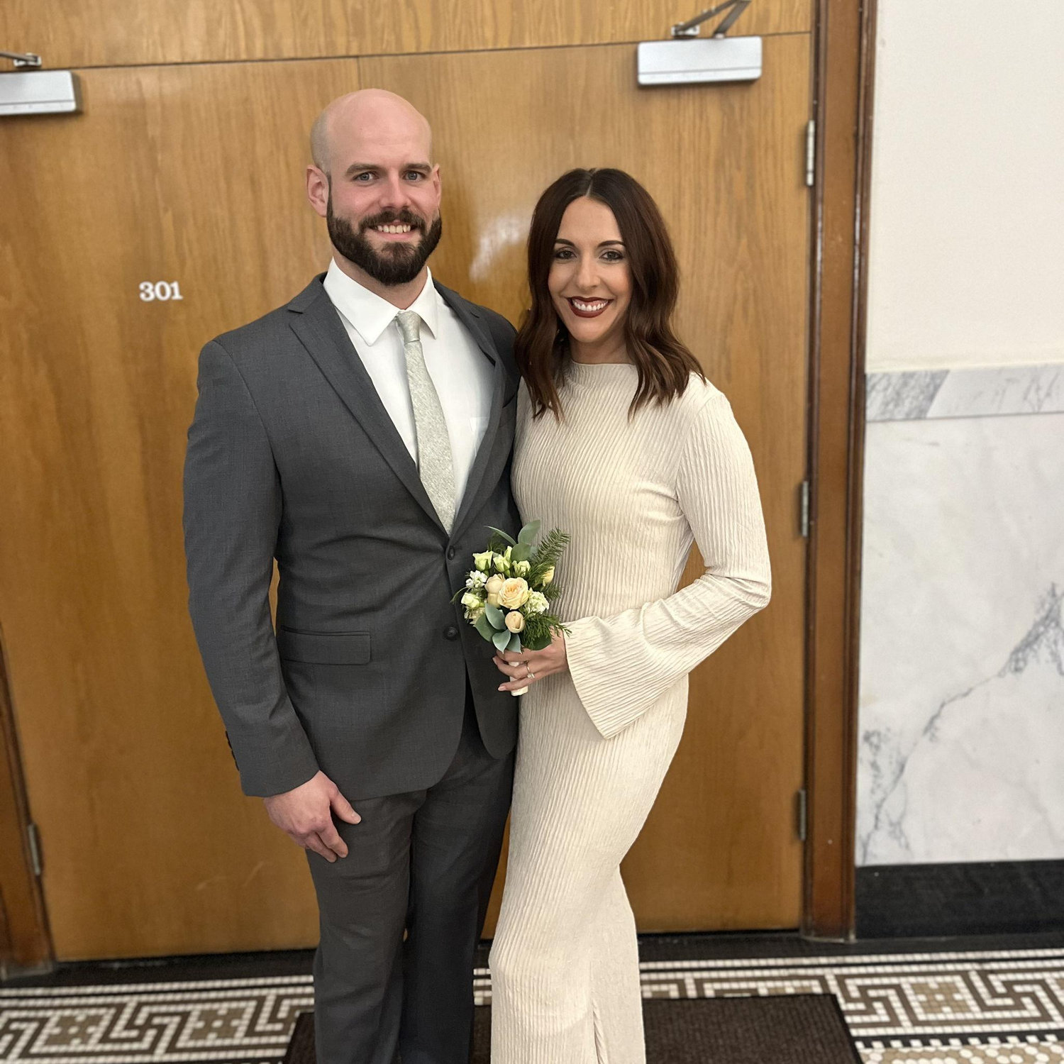 Our Civil Ceremony took place at the Dodge County Courthouse in Fremont NE on December 31st, 2025.