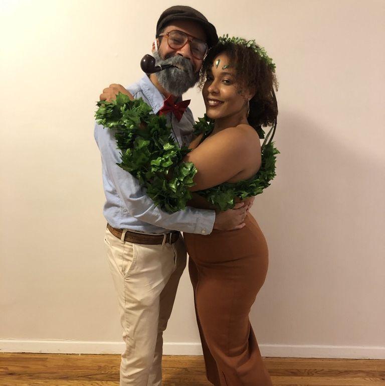 First halloween together! Guess what we were?!