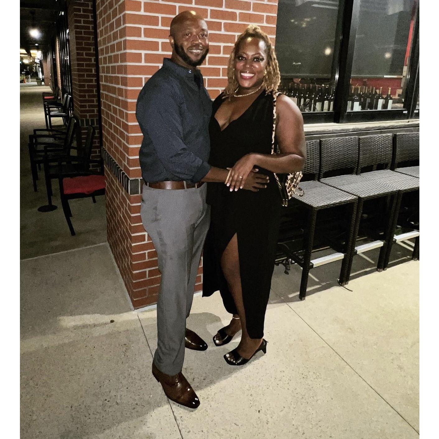 My handsome baby, birthday dinner vibes!