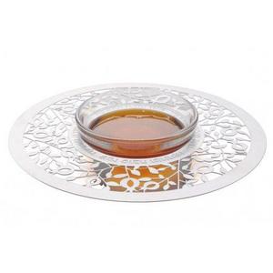 Circular Honey Dish Pomegranates