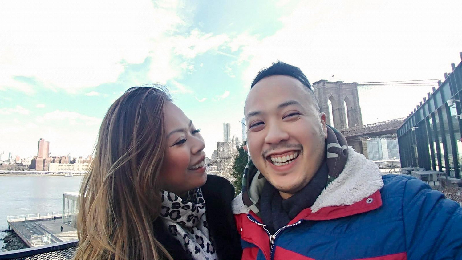 Laughing in New York for Babe's Birthday 02.17.2019