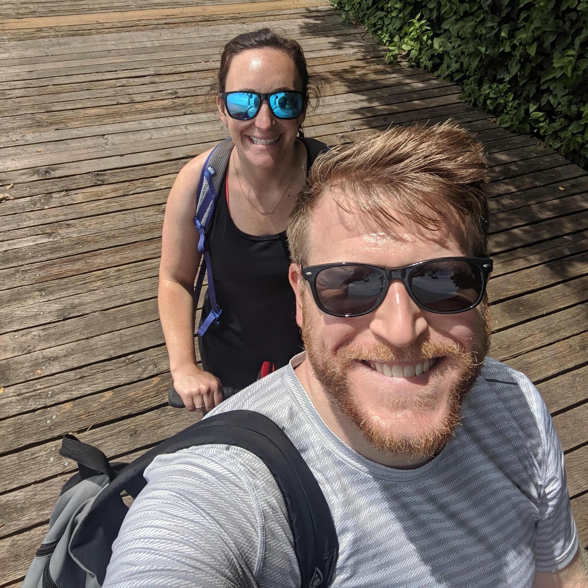 Tandem Biking on the Toronto Islands