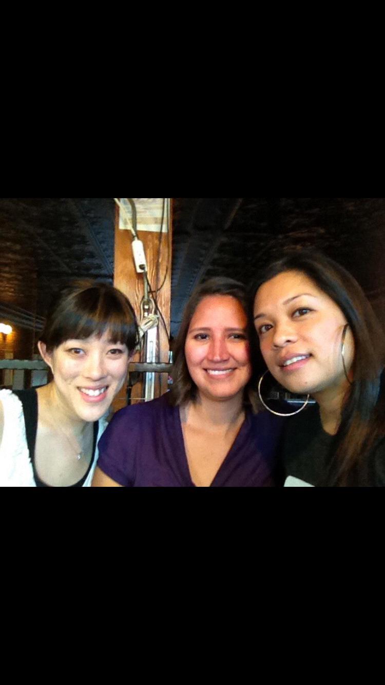 Visit with my college buddies Andrea and Norma