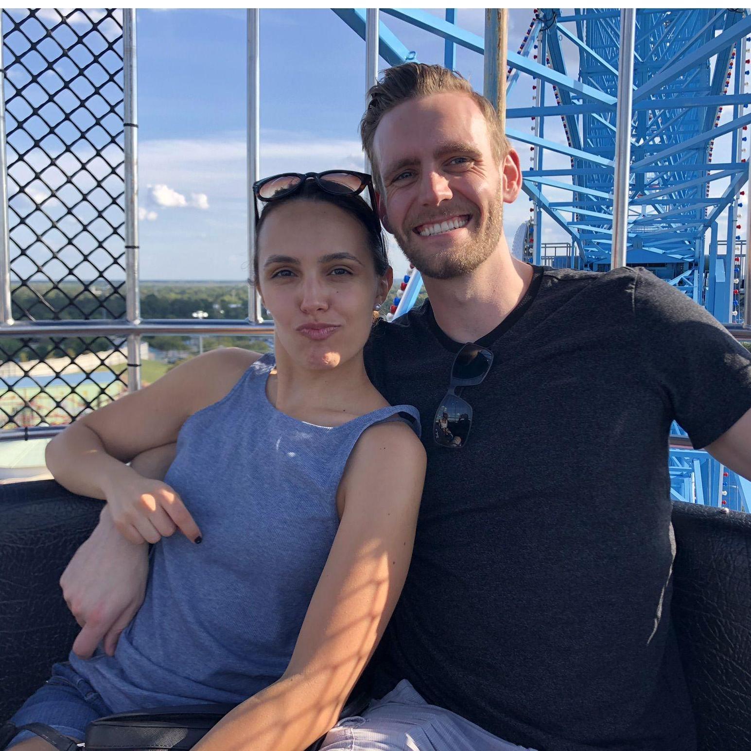 First ferris wheel ride together