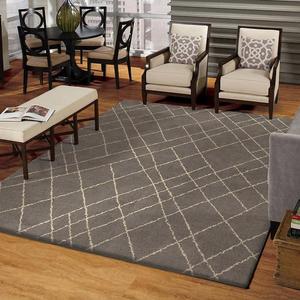 Carolina Fleece Rug Collection - Barber Grey