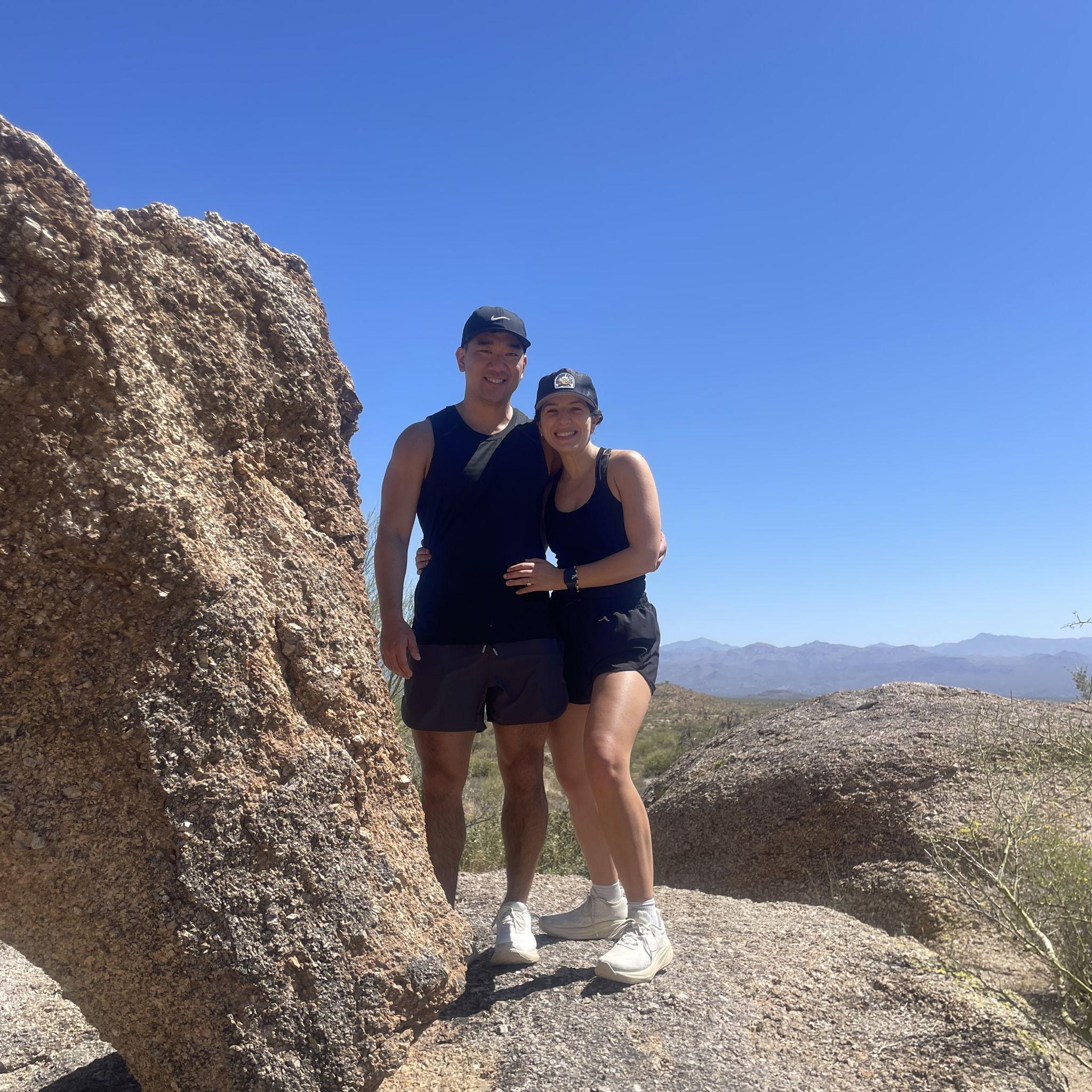 hiking in AZ