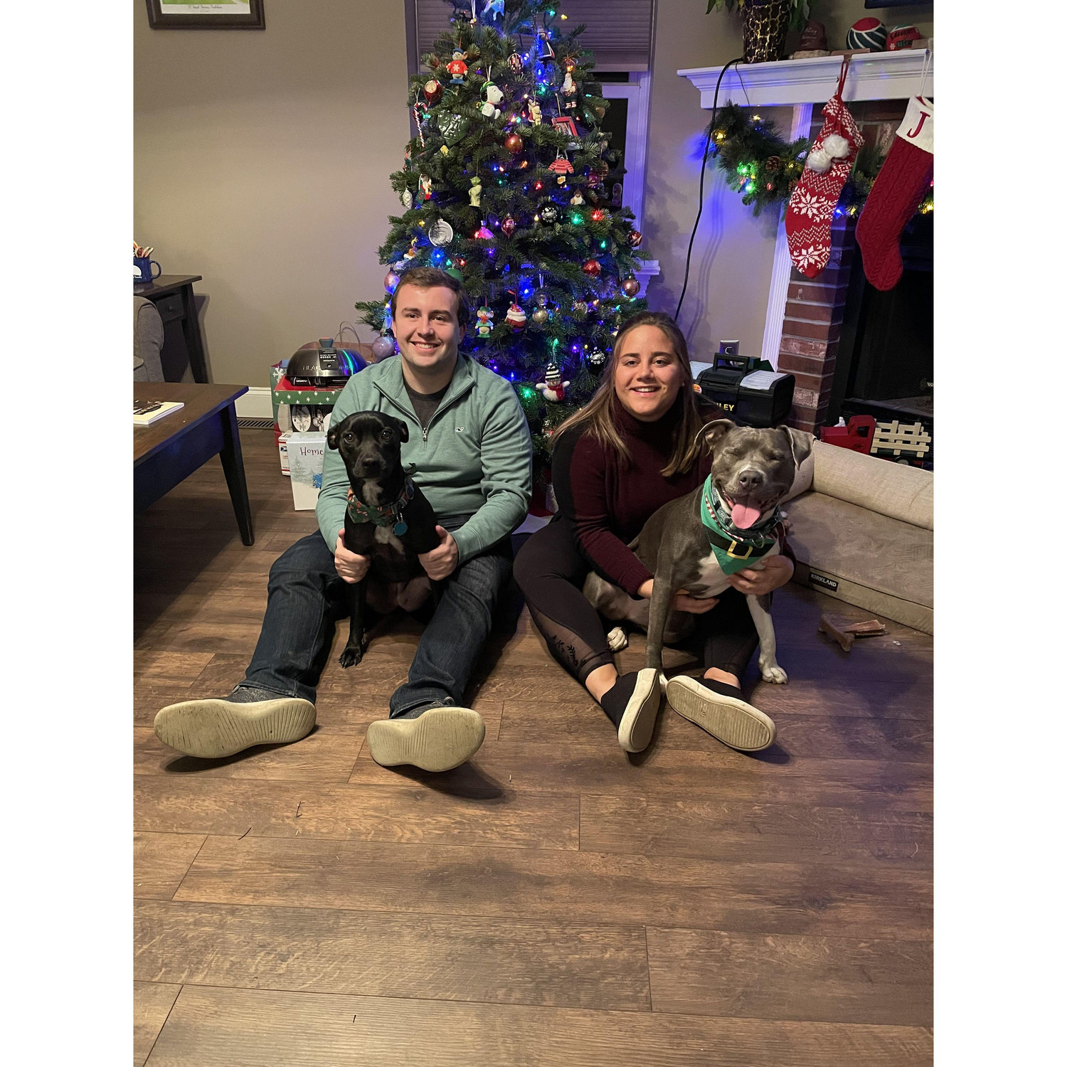 First Christmas in our new house!