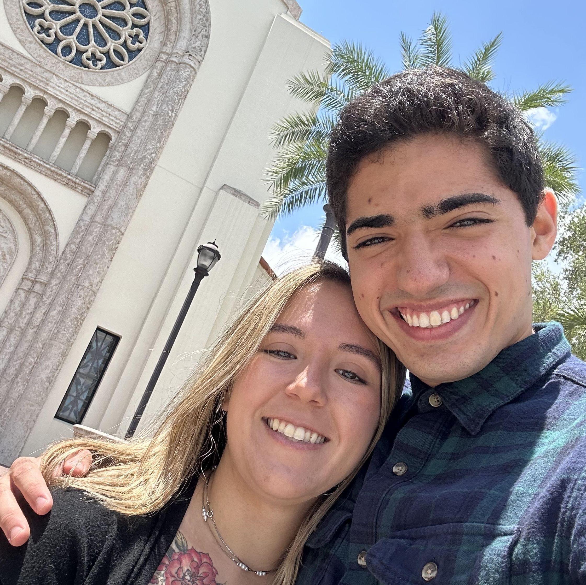 One of our very first dates