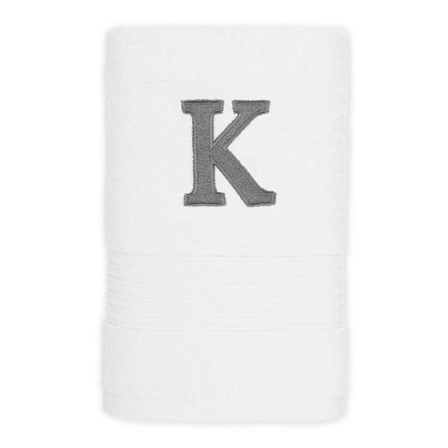 Avanti Monogram Block Letter "K" Hand Towel