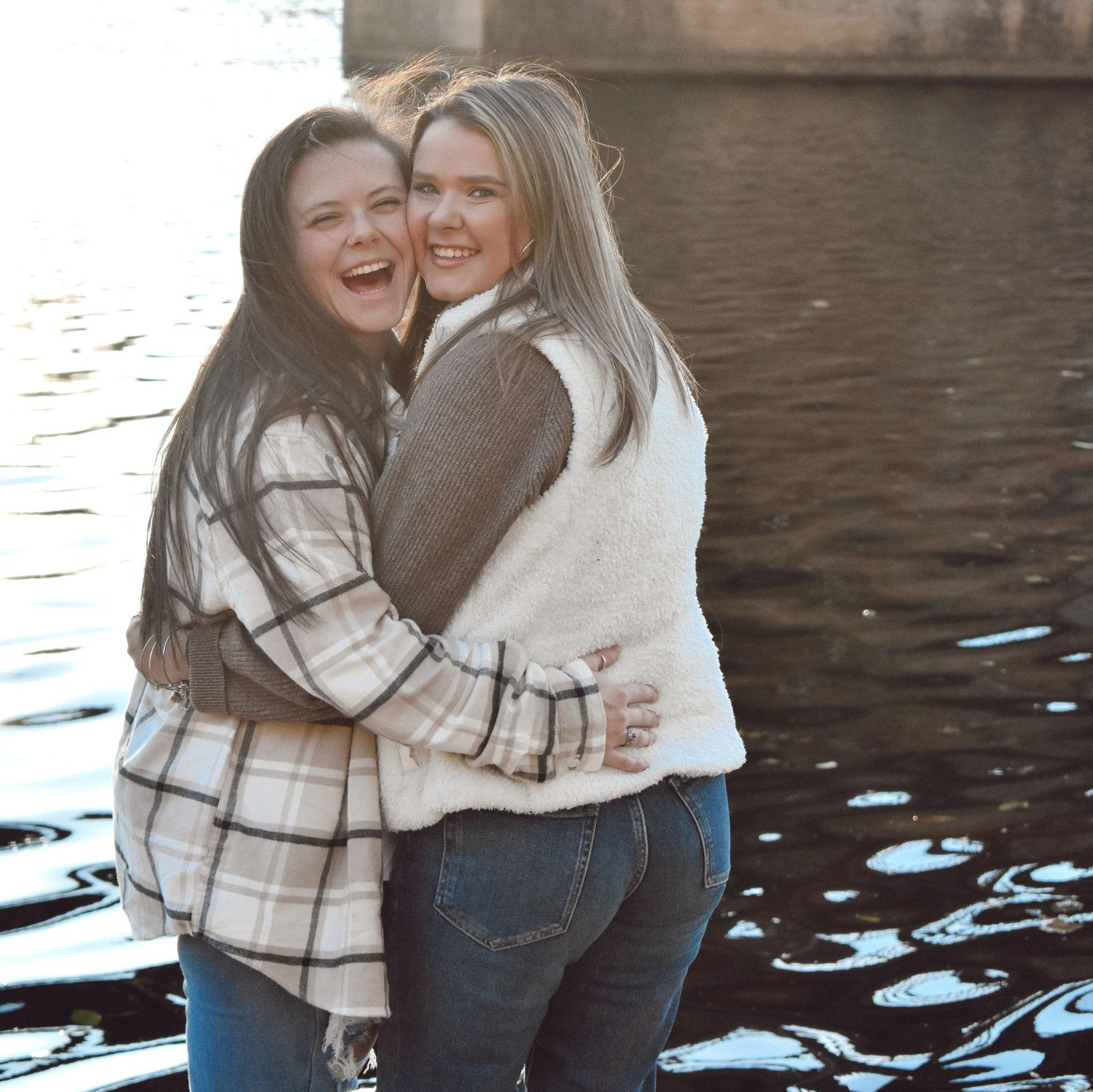 October 2023: First professional photoshoot together! Feeling cute and couple-y