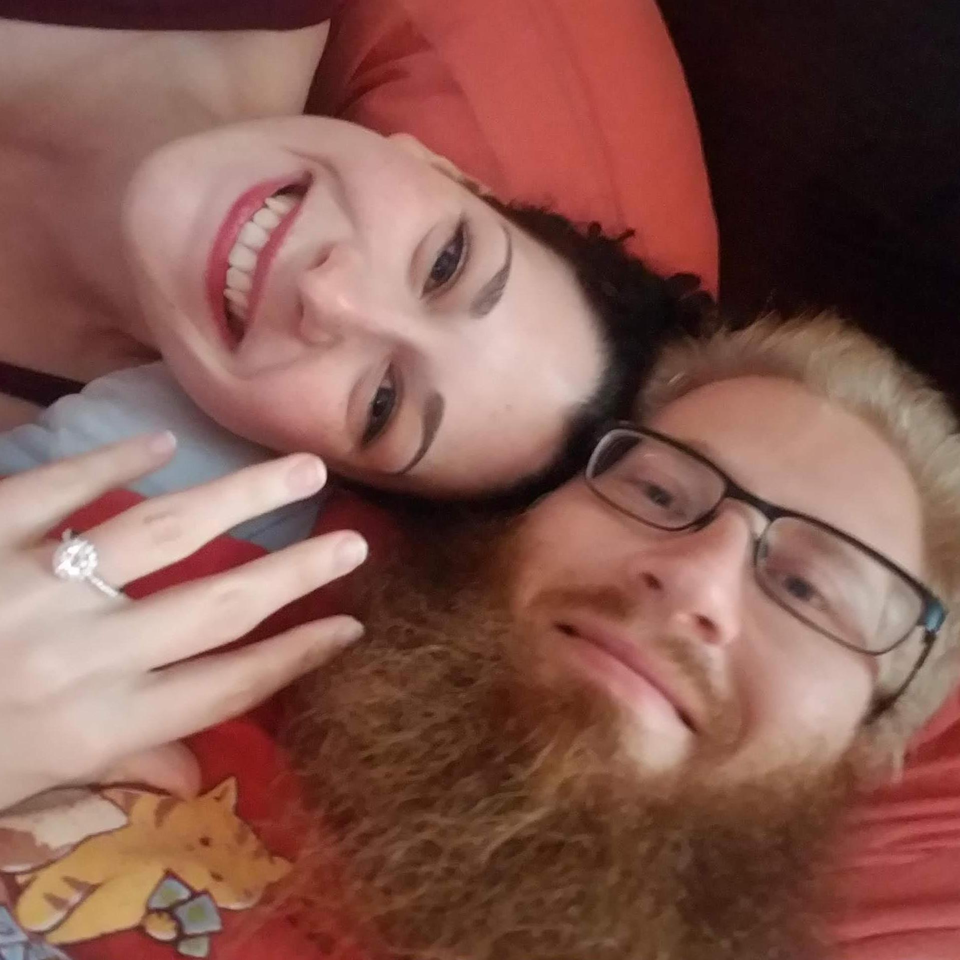 The day we got engaged (June 1, 2019)