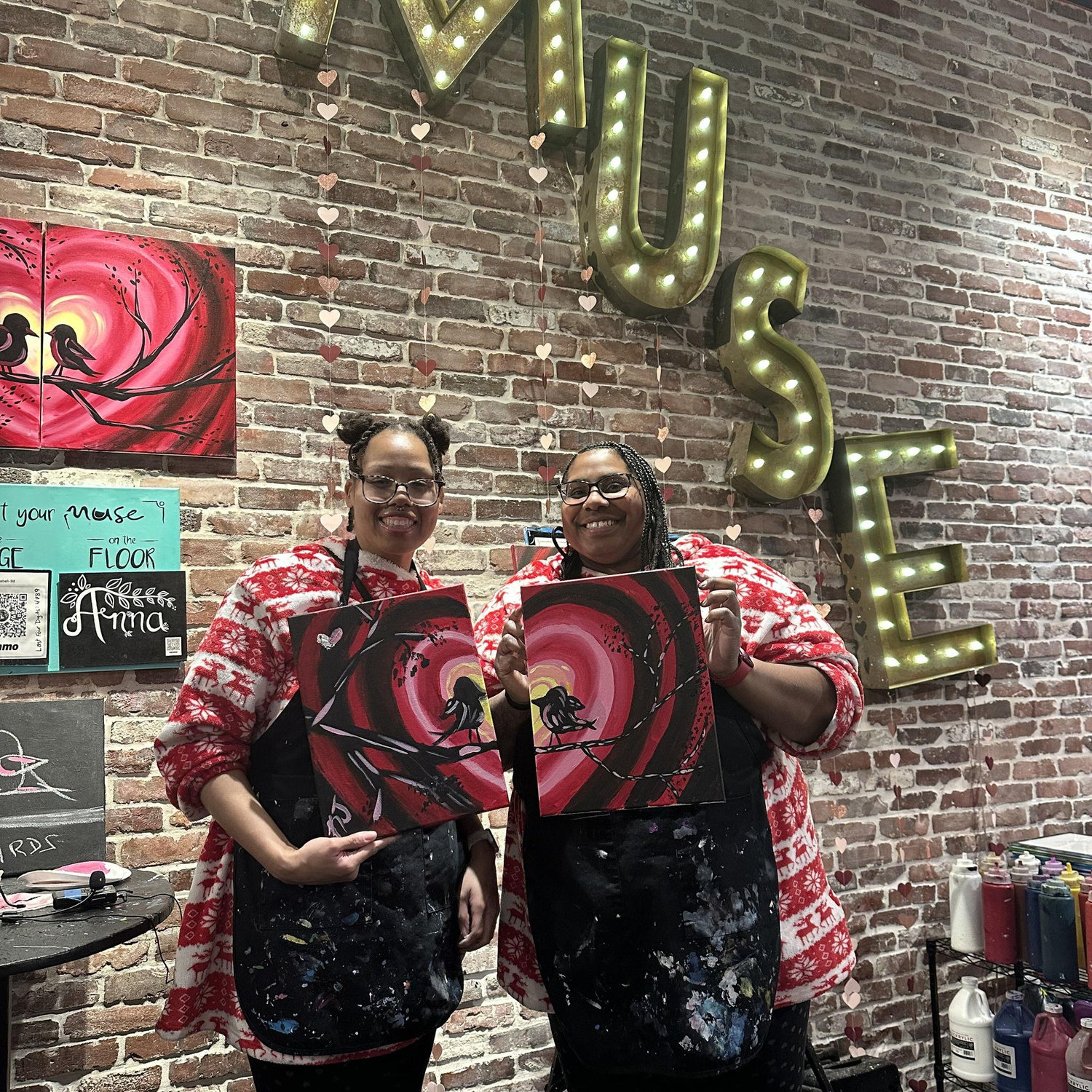 Valentines day Sip & Paint!