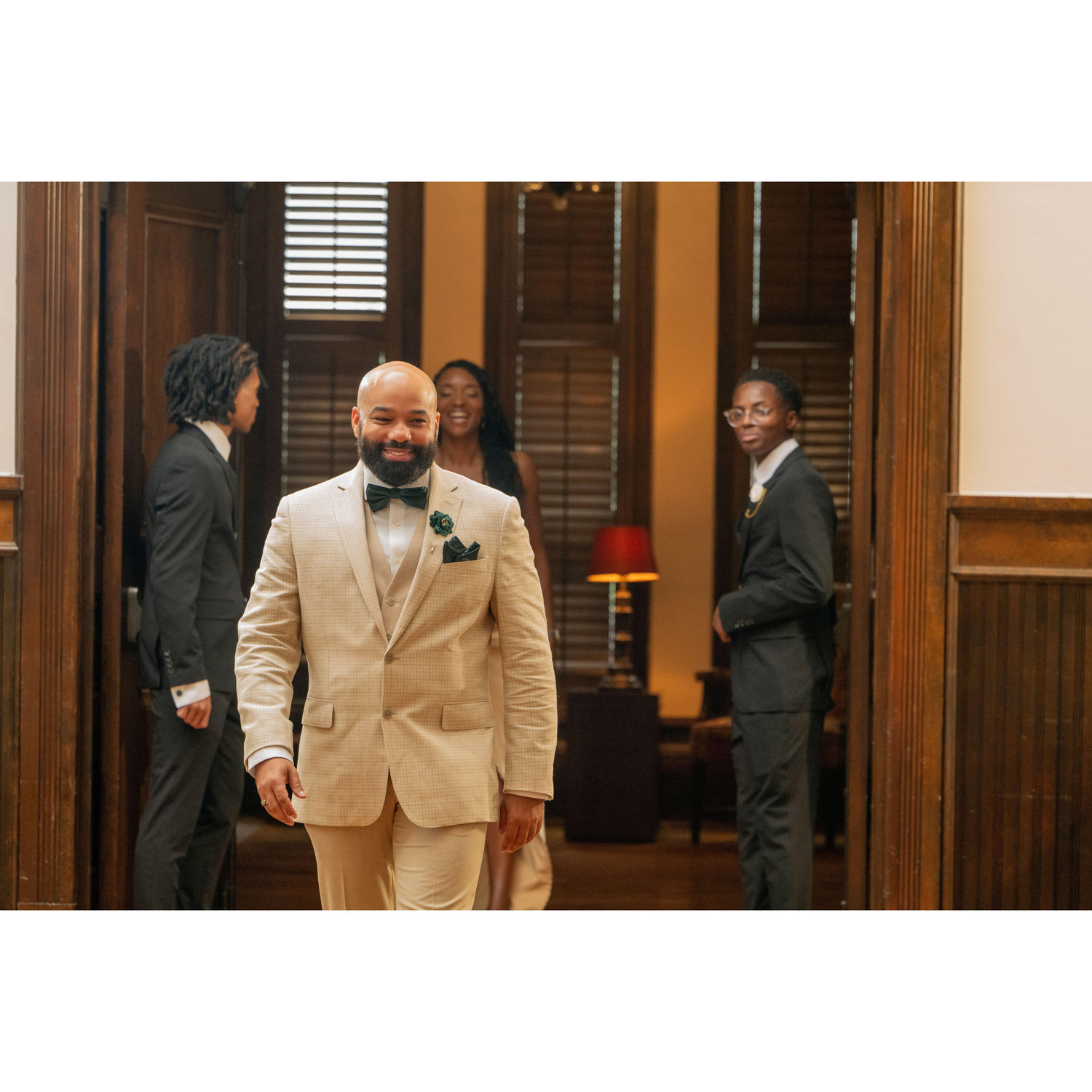 Gentleman of Honor ceremony entrance