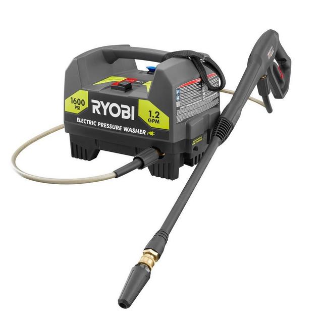 Ryobi 1,600 PSI 1.2 GPM Electric Pressure Washer - (Bulk Packaged, Non-Retail Packaging)
