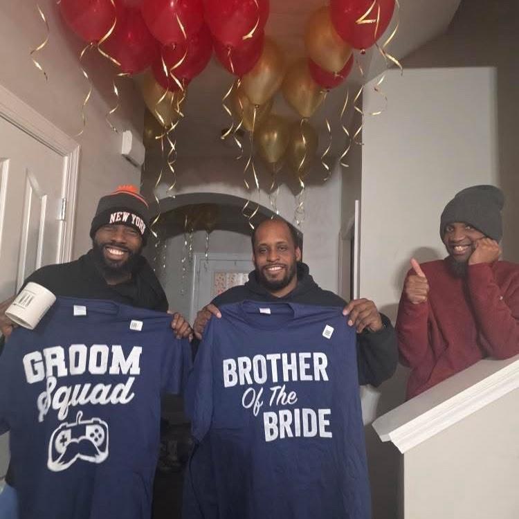 Best Man receives the honor and Brother of the Bride receives the assignment to walk his little sister down the aisle.