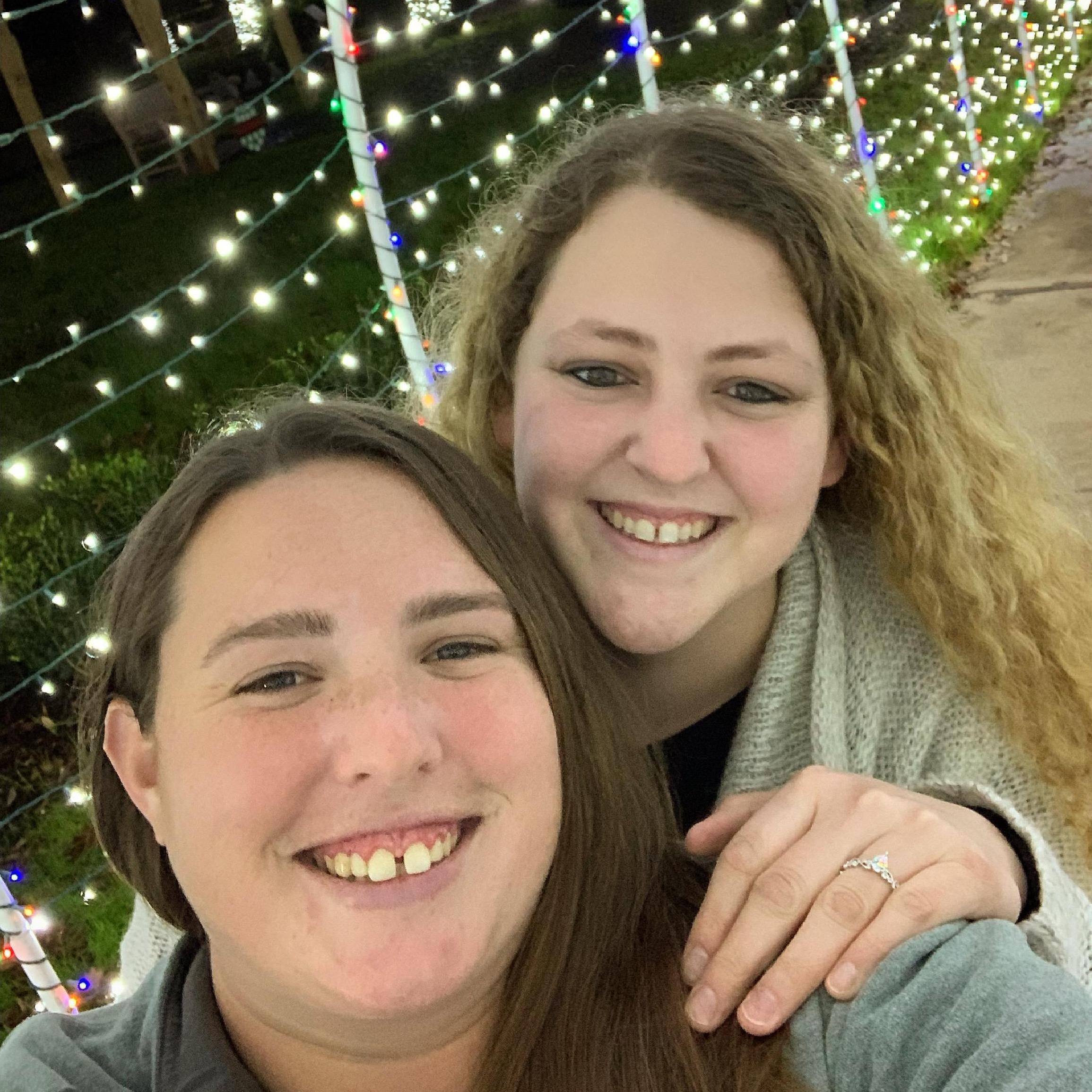 The night that Megan proposed!