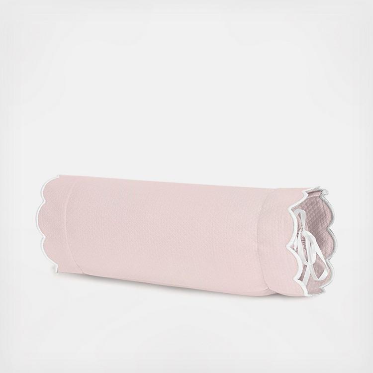 Diamond Pique Neckroll Sham