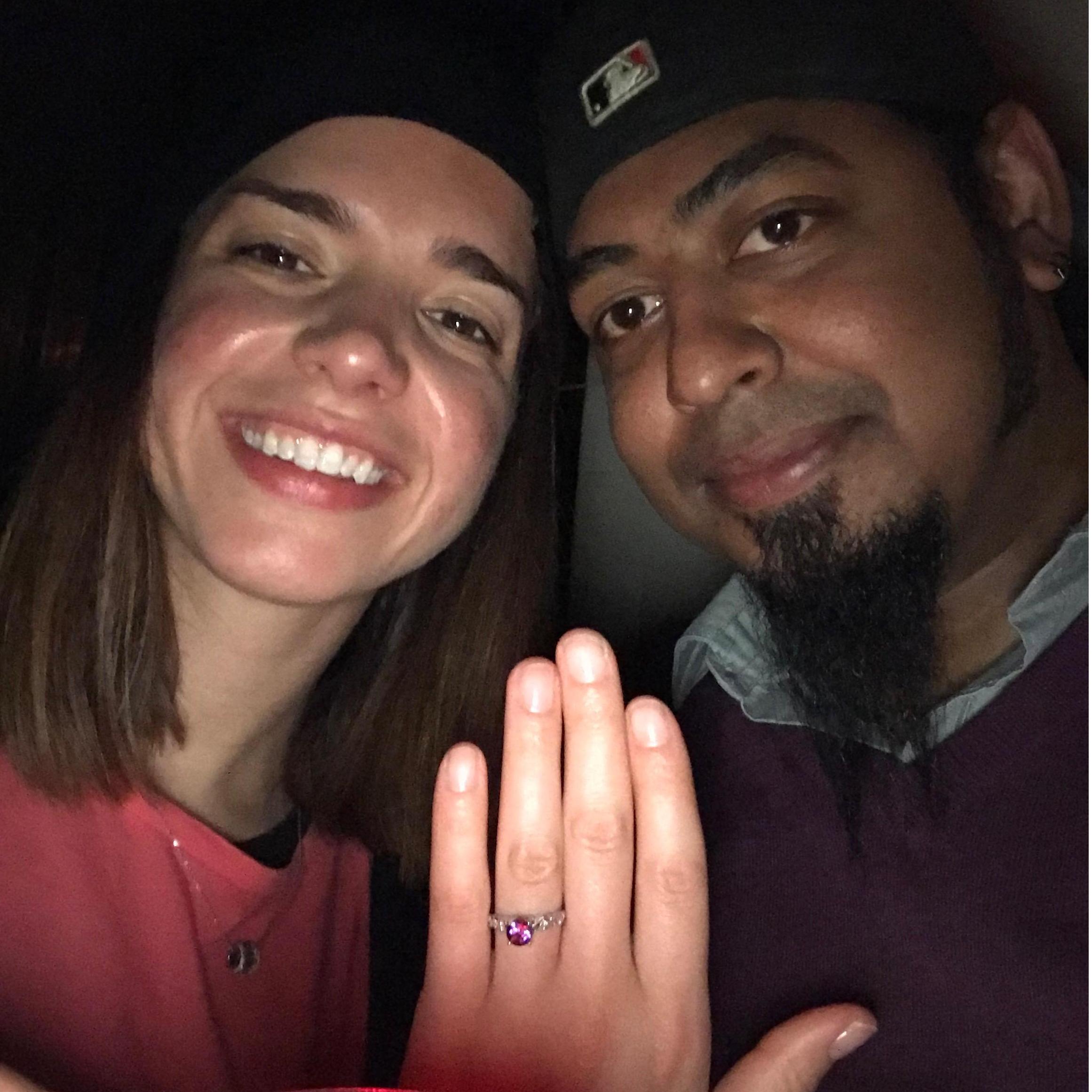 It took over a month of planning, and advice from a lot of friends, but Munir pulled off an unforgettable surprise engagement.