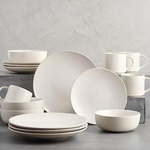 Mason 16 Piece Dinnerware Set - Ivory
