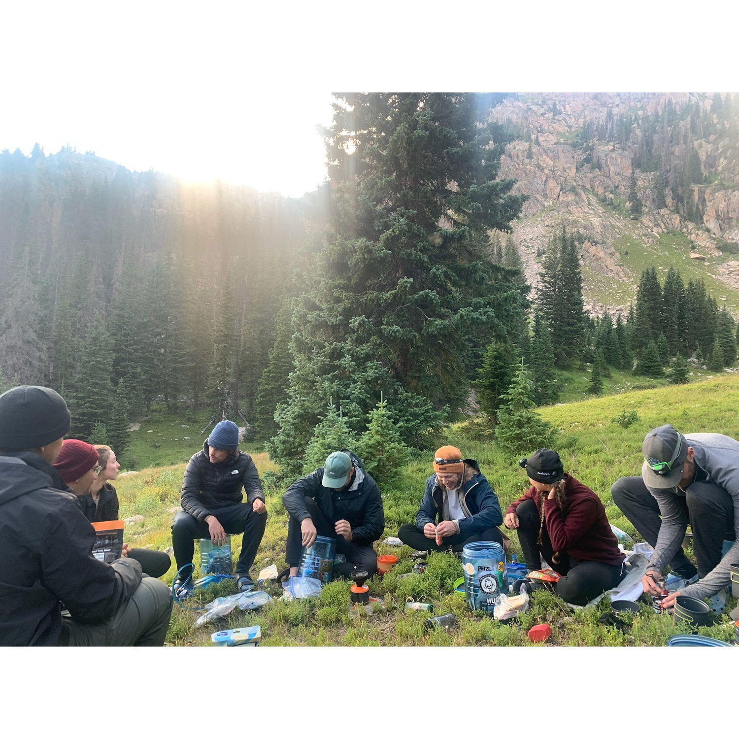 August, 2023: Another annual backpacking trip with the pals in Rocky Mountain National Park!