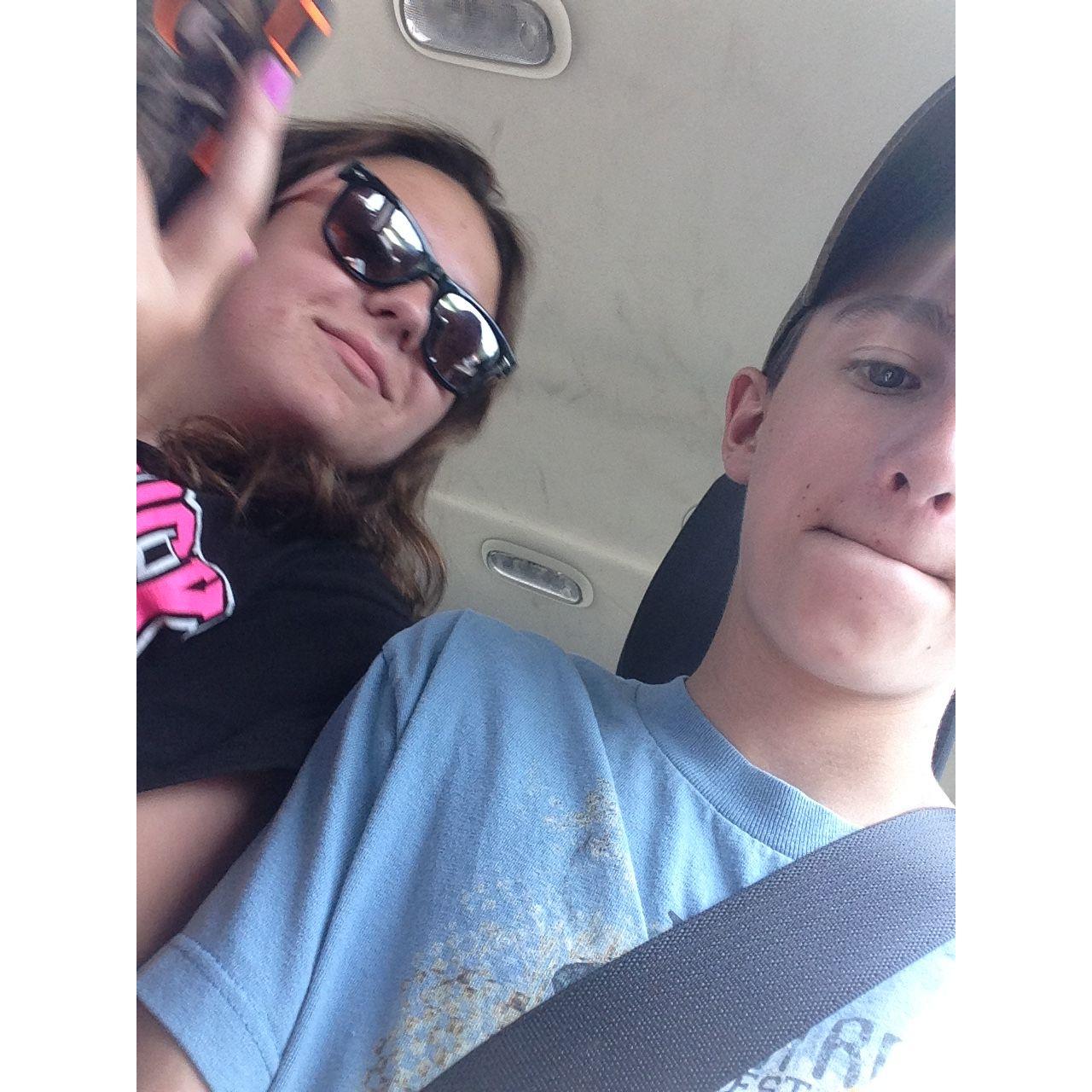 Our First picture together 2015!