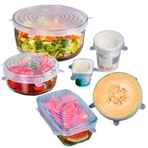 12 PACK - Premium Silicone Stretch Lids - BPA FREE – SAVE MONEY - Reusable, Durable, Heat Resistant, Dishwasher, Microwave and Oven Safe Covers.