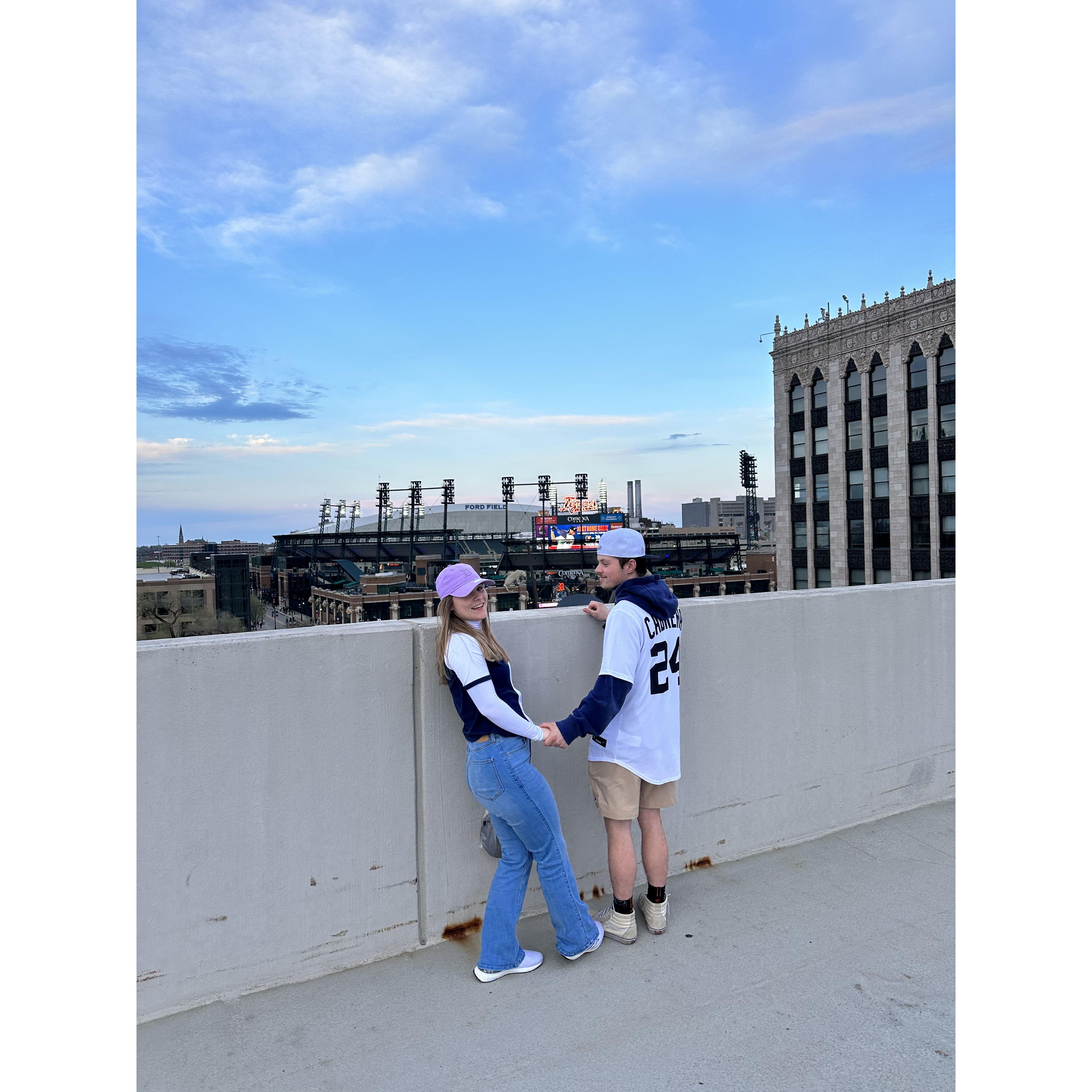 One of our first Tigers Games