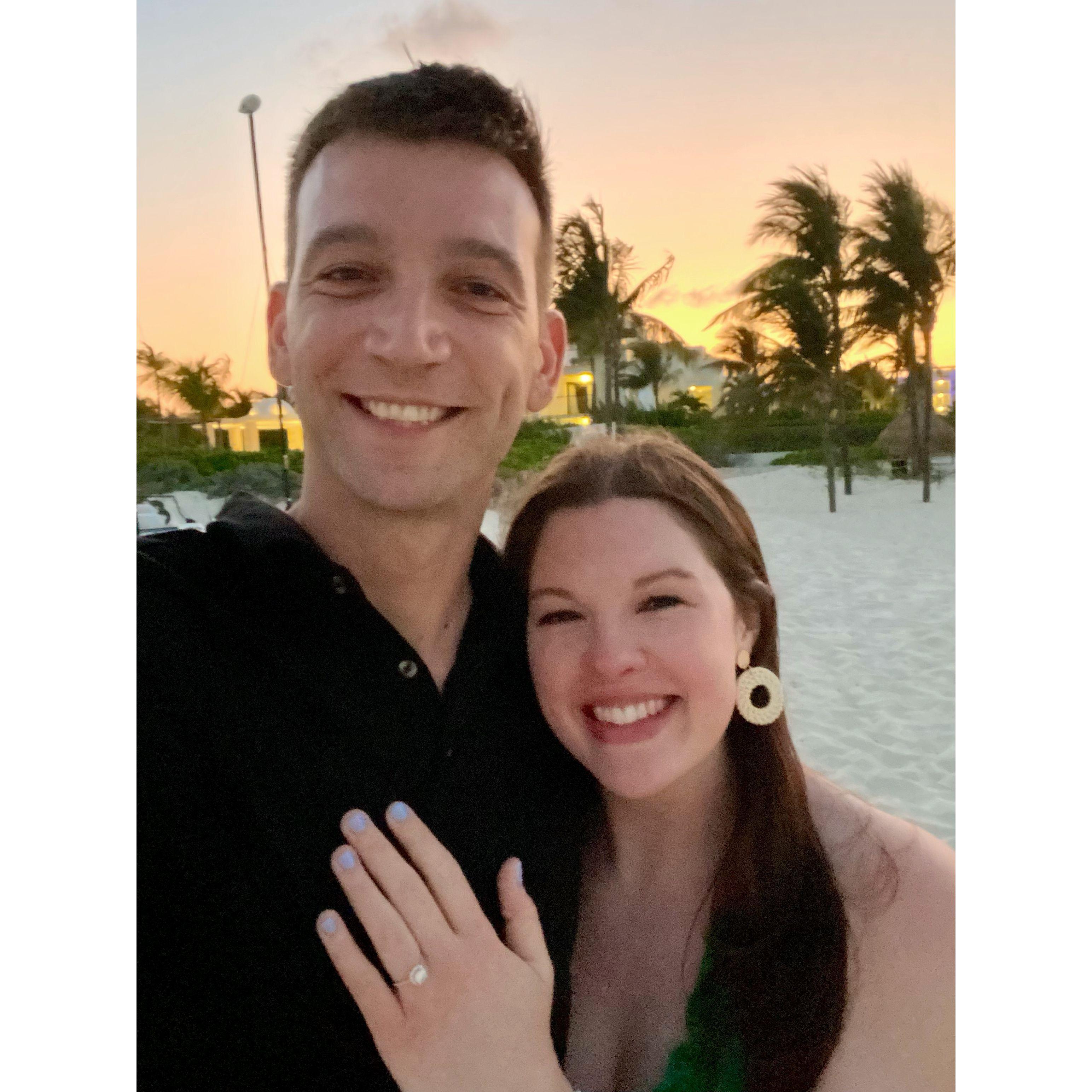 We're engaged!