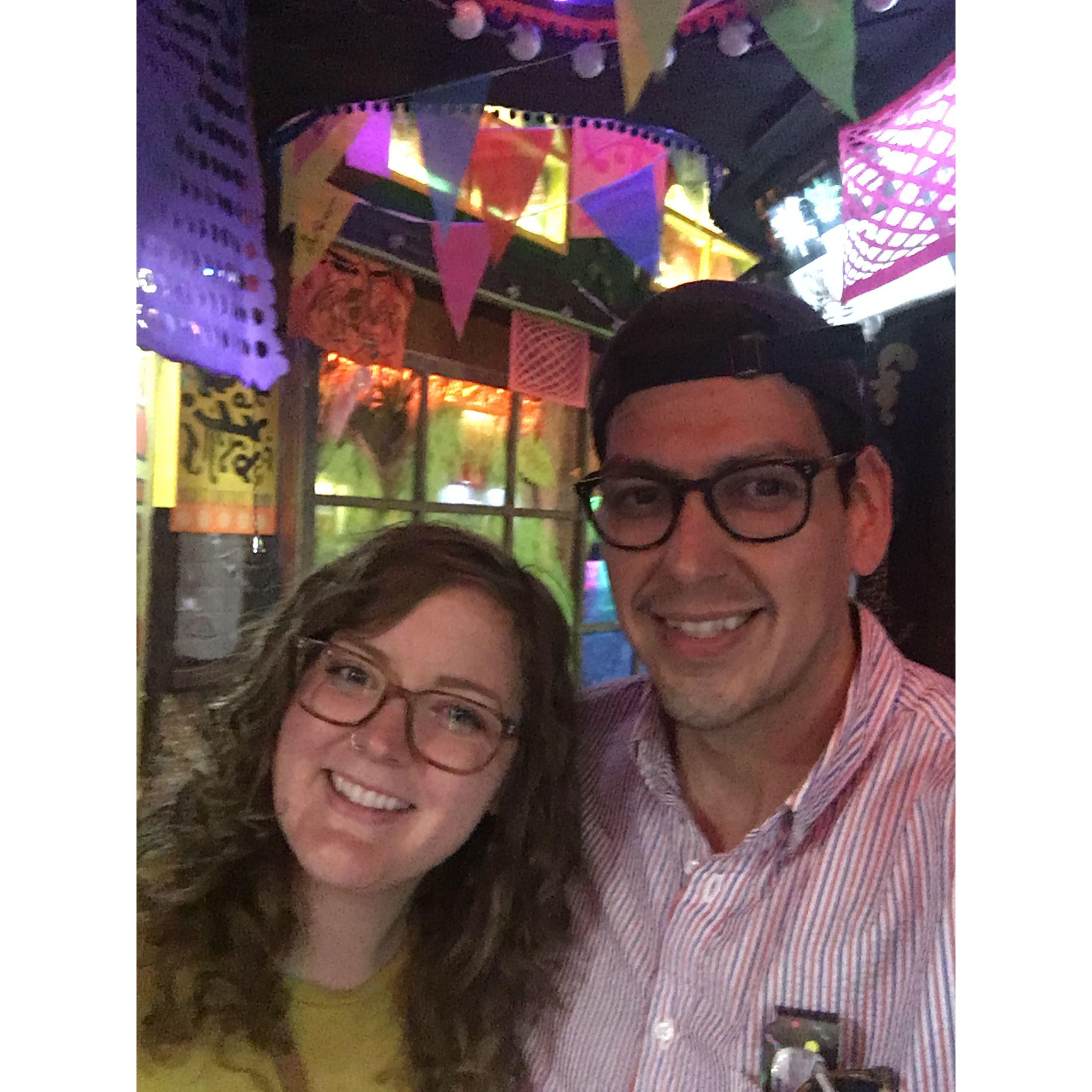 Getting lost in Meow Wolf Santa Fe.