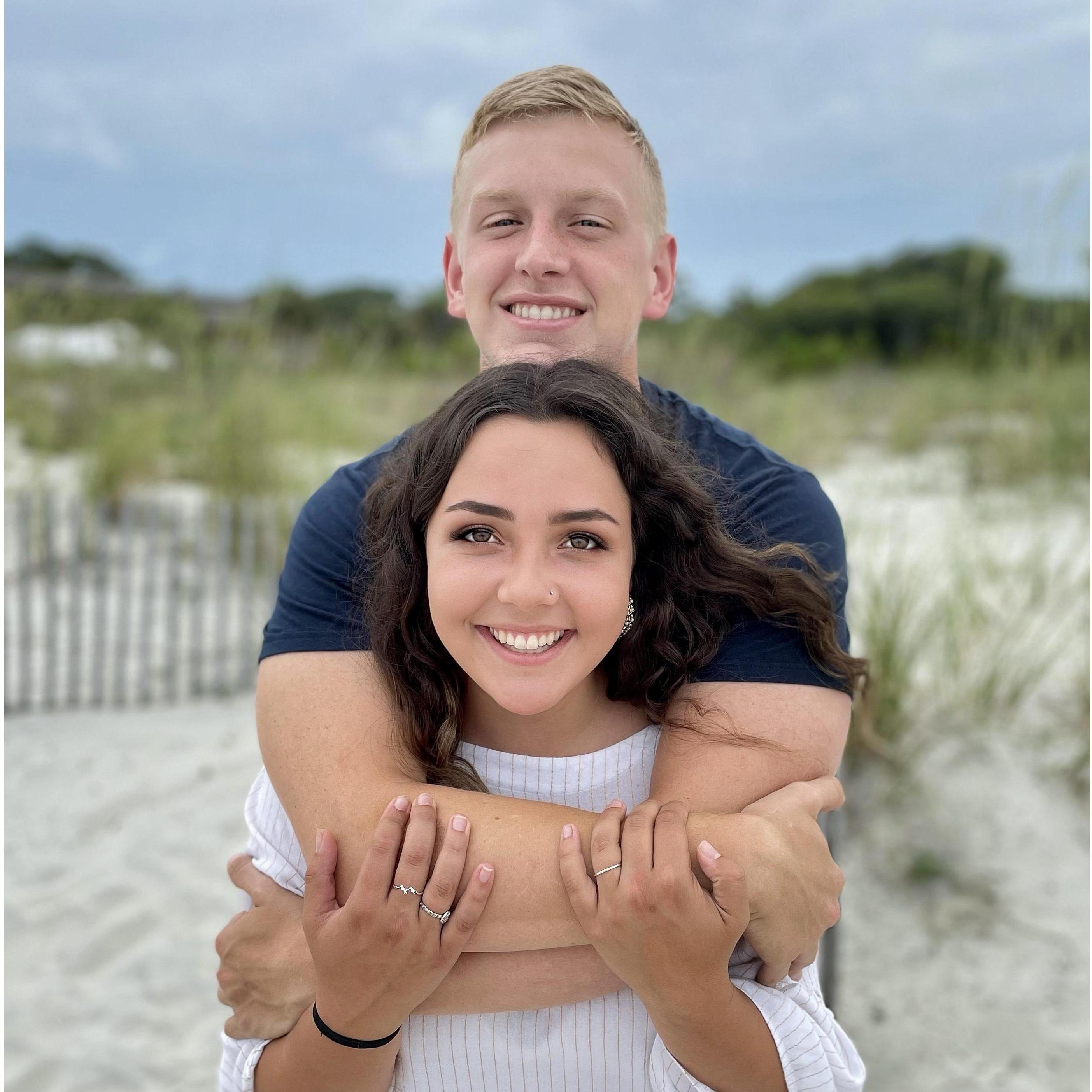 Nathan & Marian on a family trip to Hilton Head Island