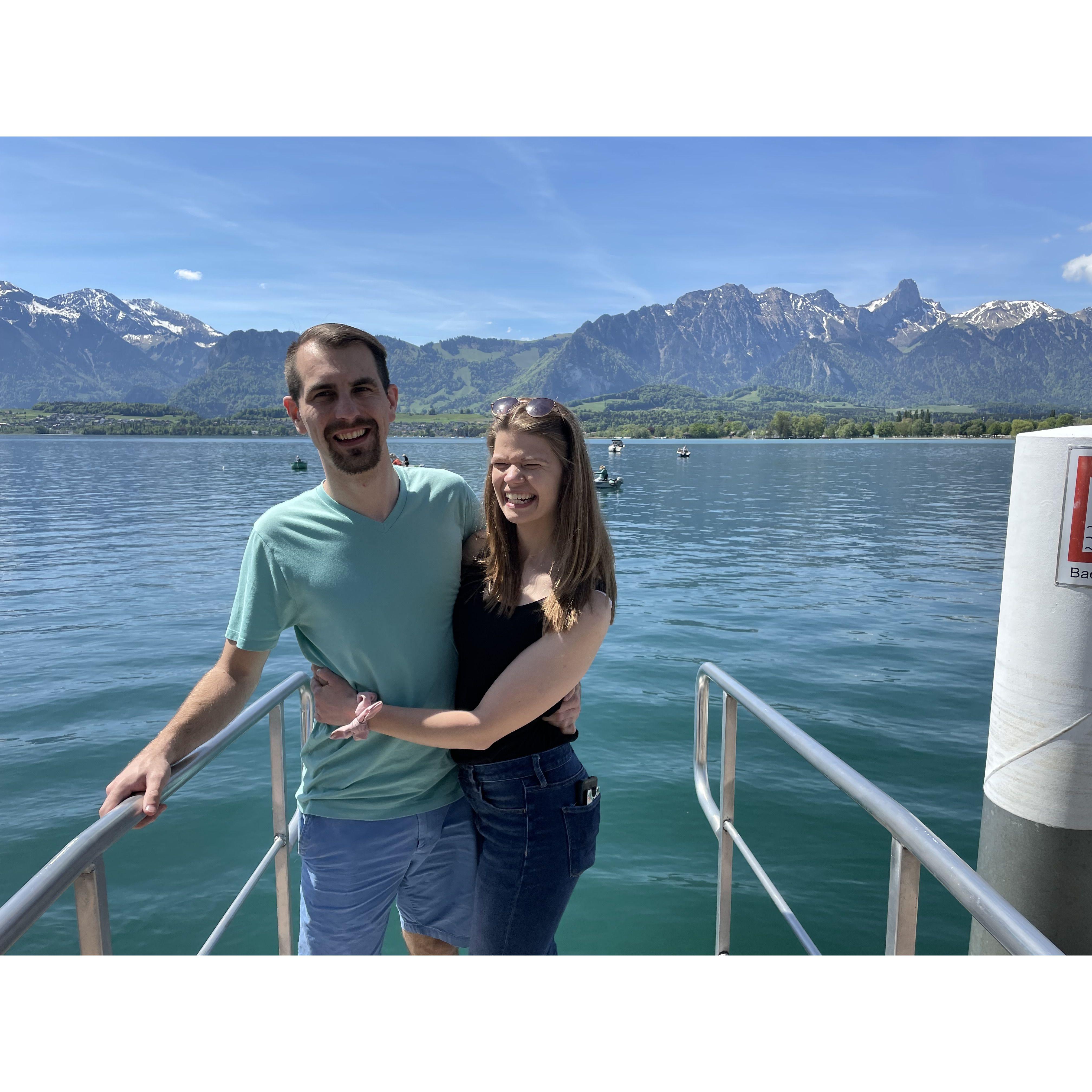 More fun at lake Thun
