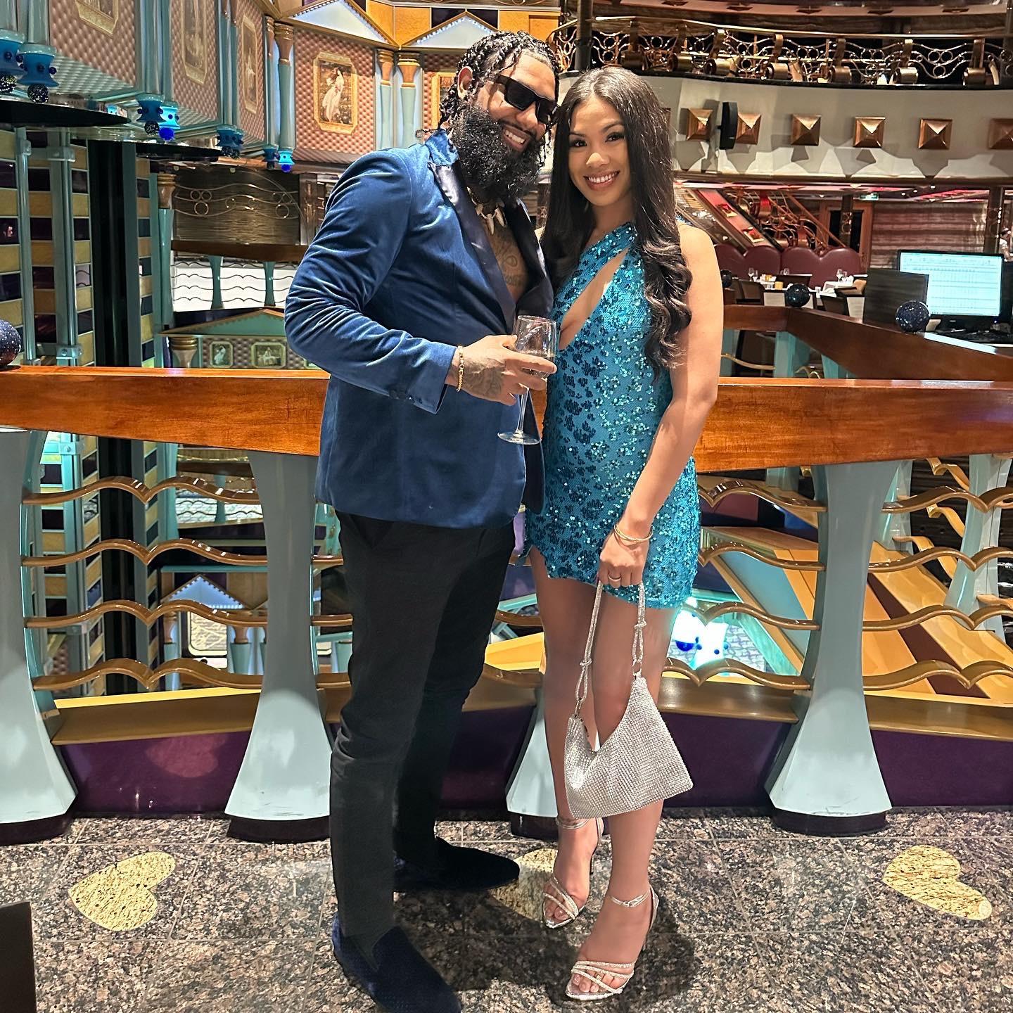 Bringing in our 30th birthday together! Carnival cruise to Ensenada.