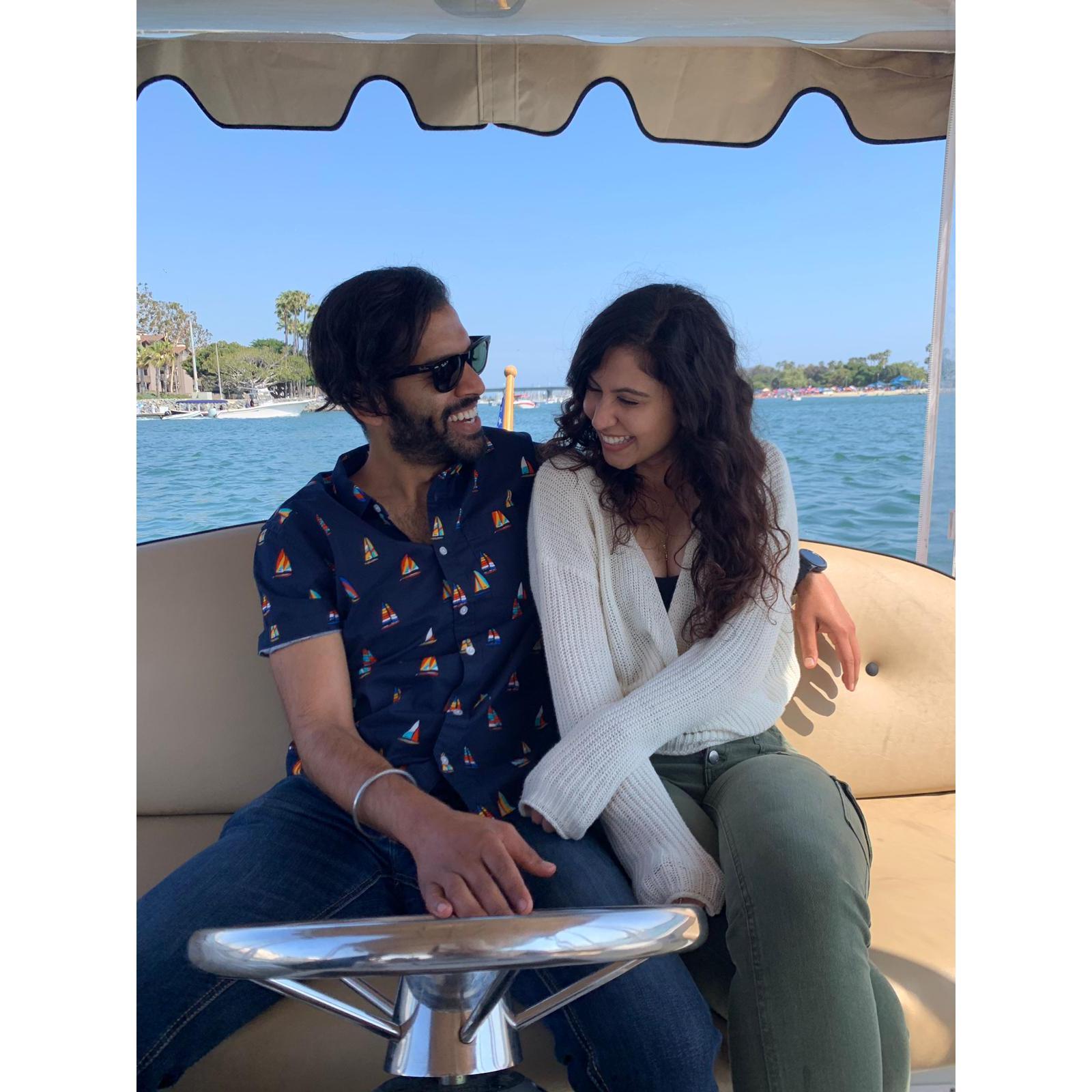 Sailing through life together, one wave at a time