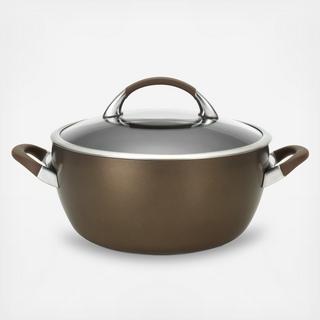 Symmetry Chocolate Nonstick Covered Casserole