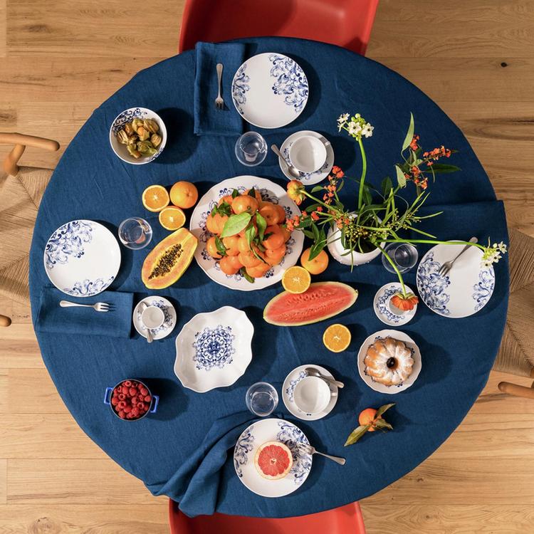 Rosenthal, True Blue Salad Plate, Set of Zola