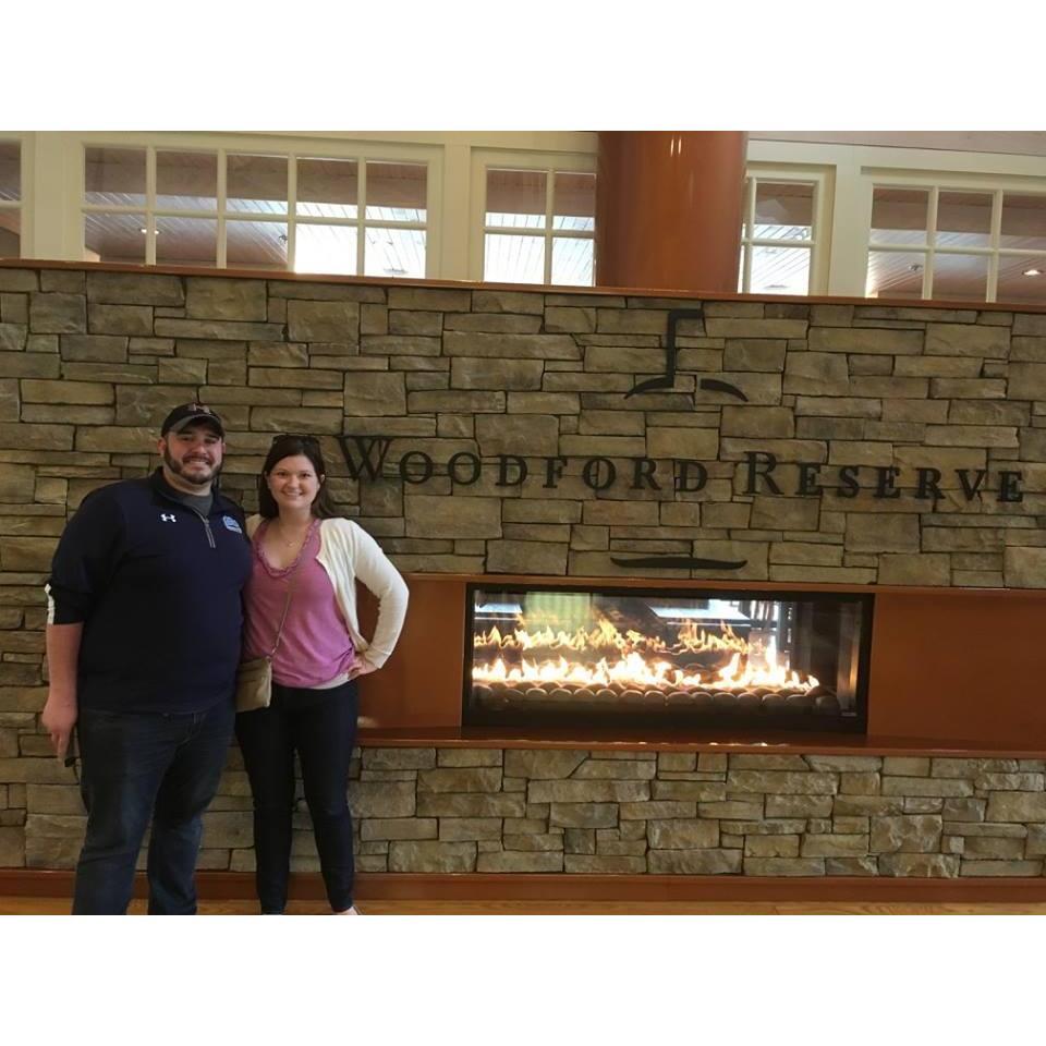 Our road trip- of course we made a pit stop to Woodford Reserve