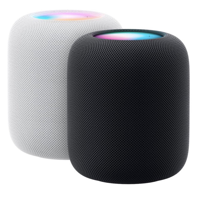 Apple - HomePod (2nd Generation) Smart Speaker with Siri - Midnight