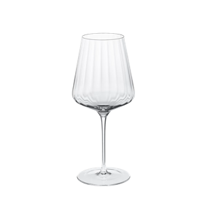 Bernadotte red wine glasses in lead-free crystal - 6 glasses