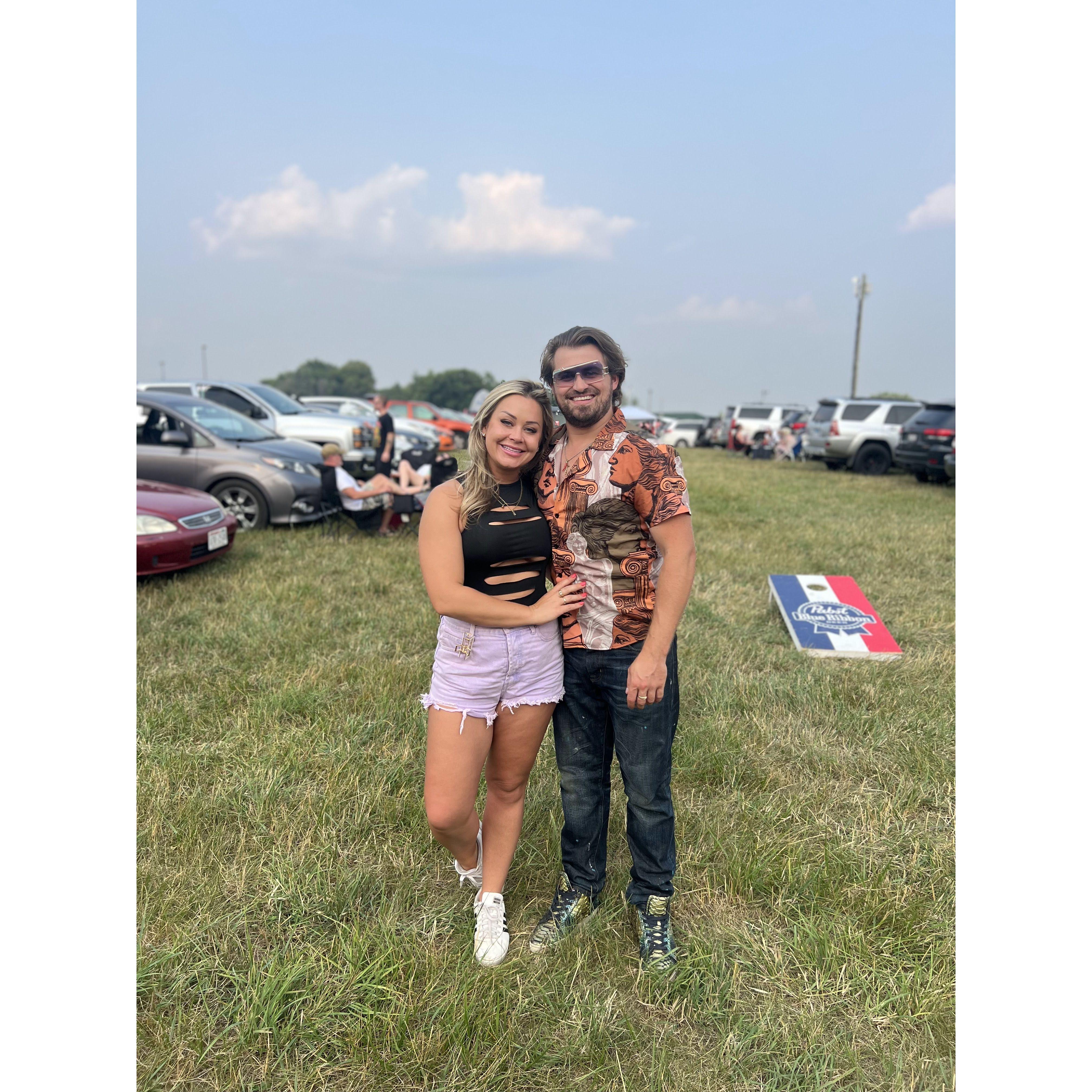 Post Malone concert.