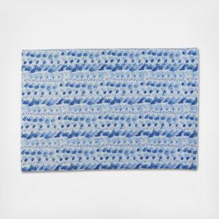 Blue on Blue Placemat, Set of 6