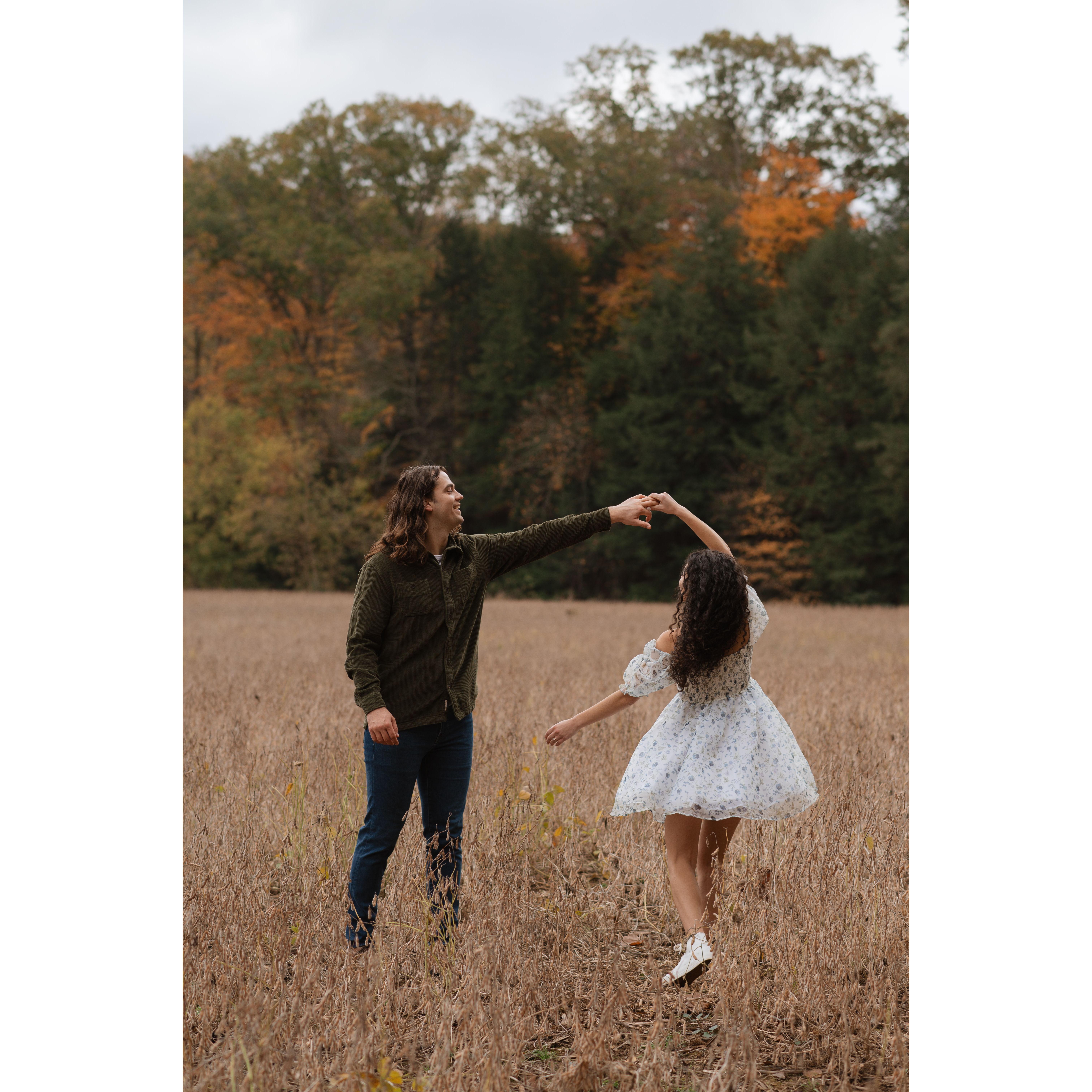 Engagement photos with Bailey Toot Photography